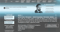 Desktop Screenshot of detectivesmuriel.com